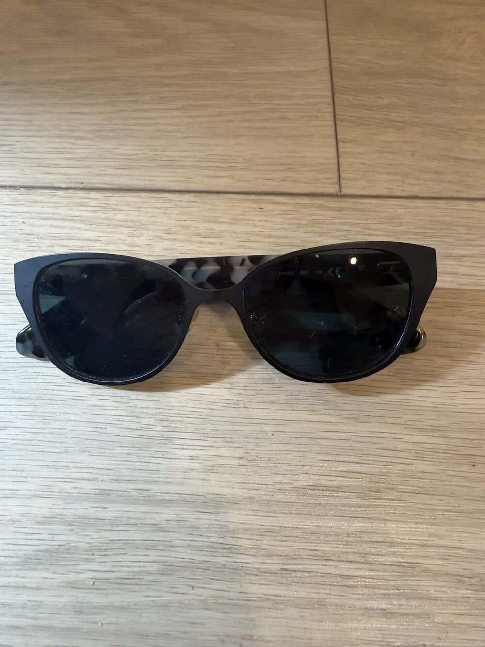 Kate Spade Jaydee RSA Eyeglasses Black Gold Grey Tortoise Cat Eye 51-16-140